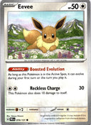 Pokemon Eevee 074/131 Prismatic Evolutions Non Holo NM