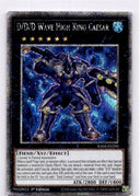 Yugioh D/D/D Wave High King Caesar RA04-EN290 Platinum Secret Rare 1st Ed NM