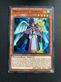 Yugioh Dragunity Senatus CYHO-EN016 Super Rare 1st Edition LP