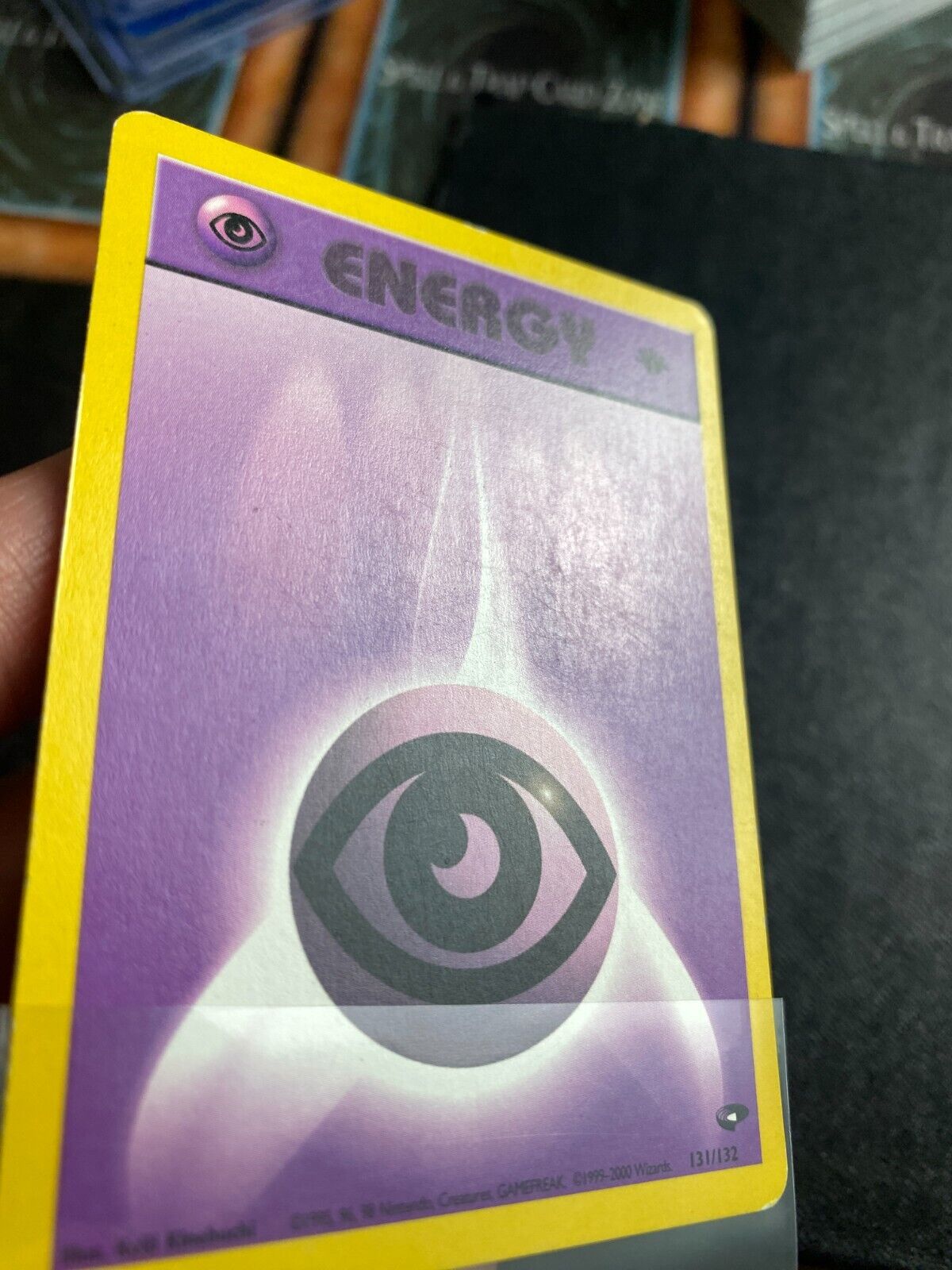 Pokemon psychic energy 131/132 Gym Challenge 1st Edition HP/MP