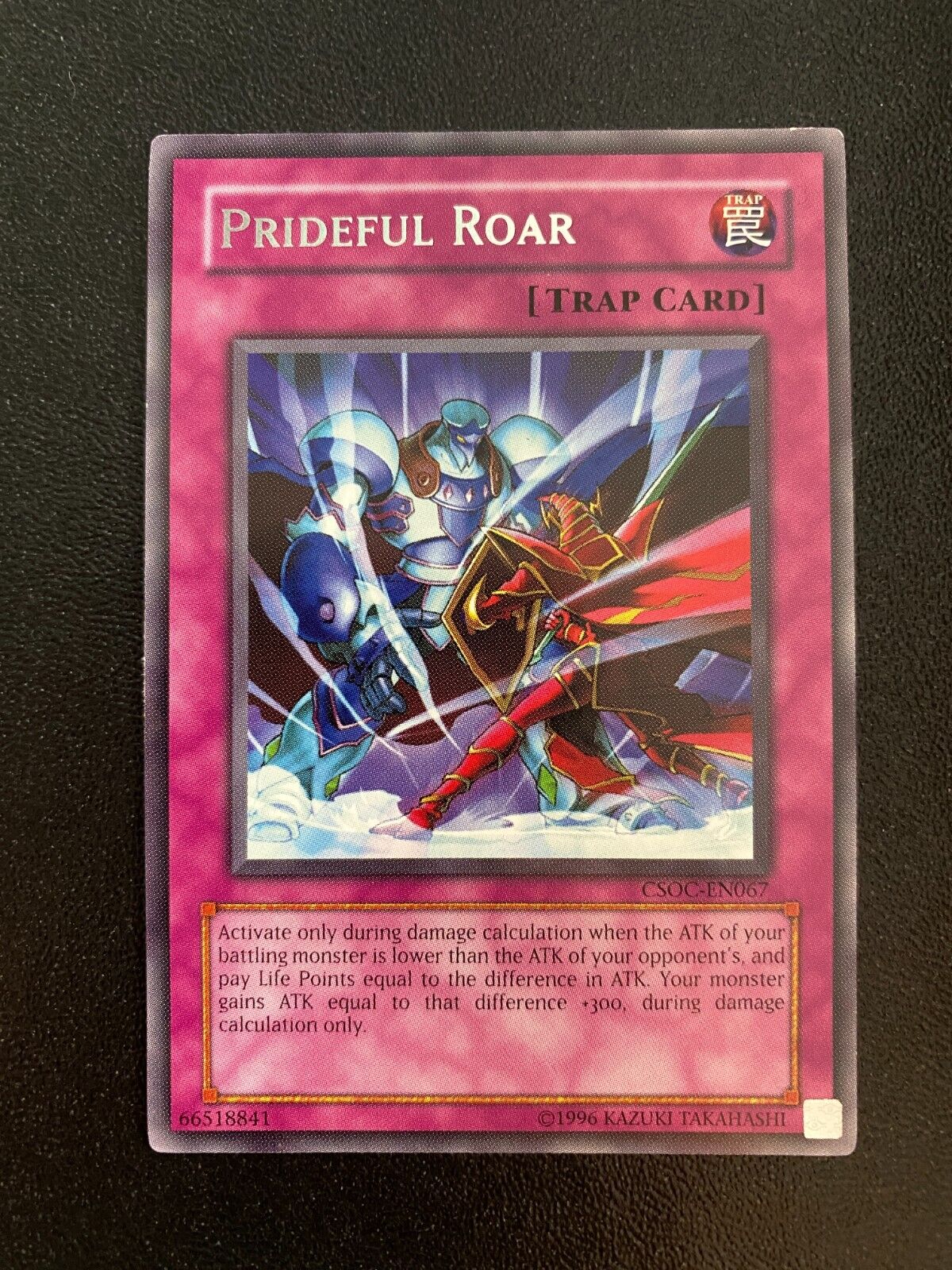 Yugioh Prideful Roar CSOC-EN067 Rare Unlimited Edition NM