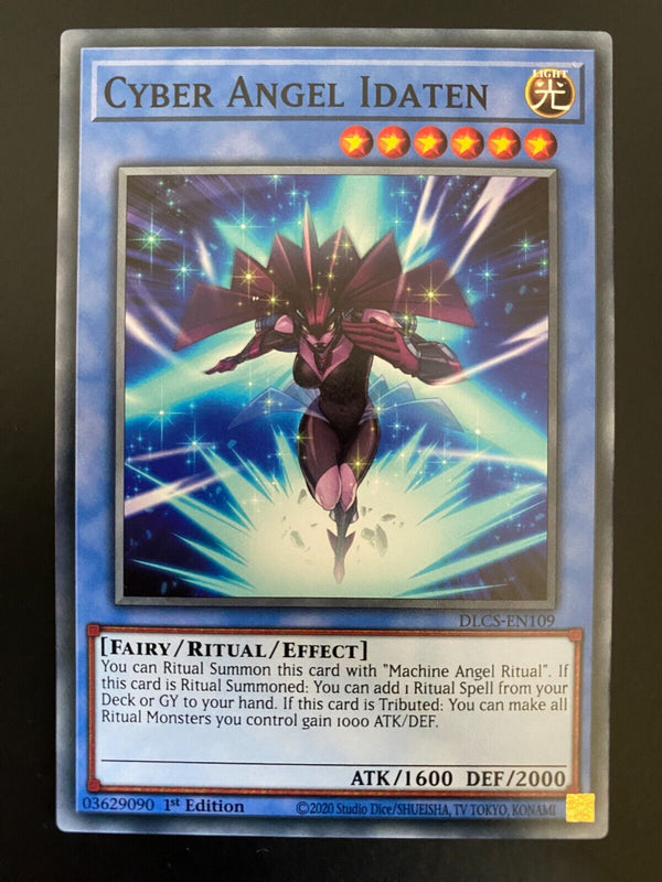 Yugioh Cyber Angel Idaten DLCS-EN109 1st Edition Common NM/MINT