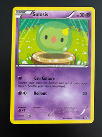 Pokemon Solosis 55/114 Black White Base Non Holo VLP-NM