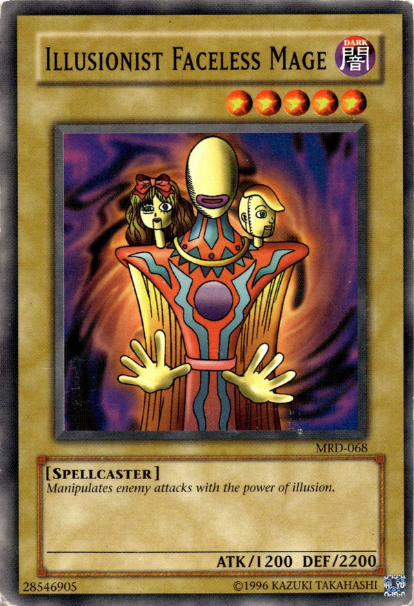 Yugioh Illusionist Faceless Mage MRD-068 Common Unlimited Edition HP