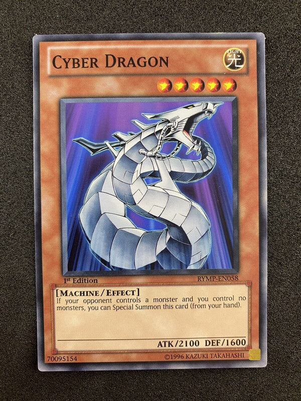 Yugioh Cyber Dragon RYMP-EN058 1st Edition Common NM