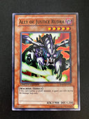 Yugioh Ally of Justice Rudra HA01-EN016 Super Rare Limited Edition NM
