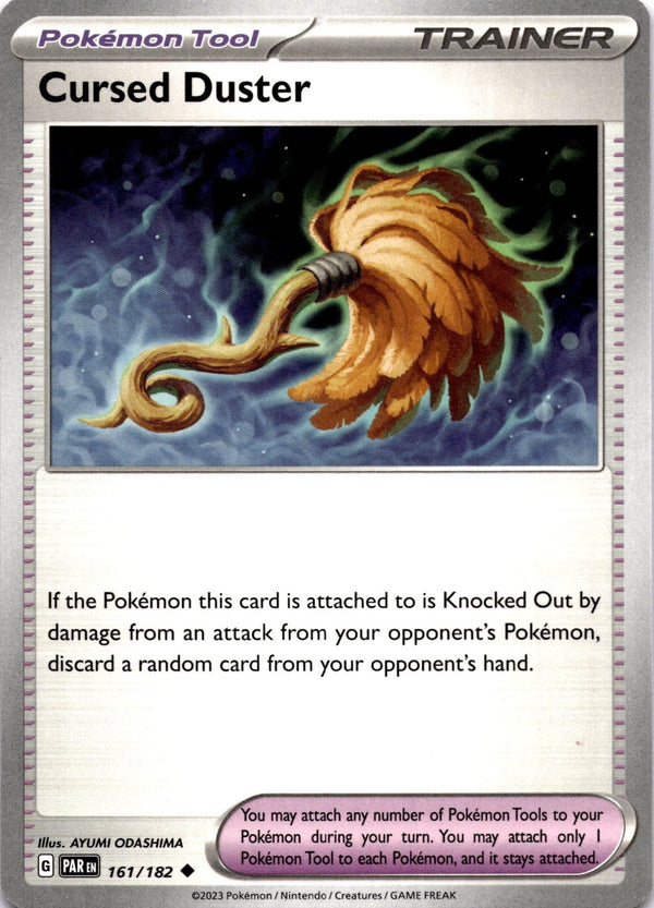 Pokemon Cursed Duster 161/182 Pradox Rift Non Holo NM