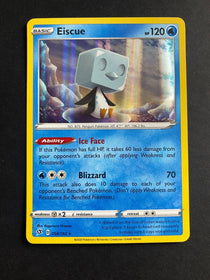 Pokemon Eiscue 054/192 Rebel Clash Holo NM