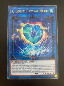 Yugioh G Golem Crystal Heart BLCR-EN042 1st Edition Ultra Rare NM/MINT