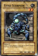 Yugioh Fiend Scorpion AST-059 Common Unlimited Edition DAMAGED