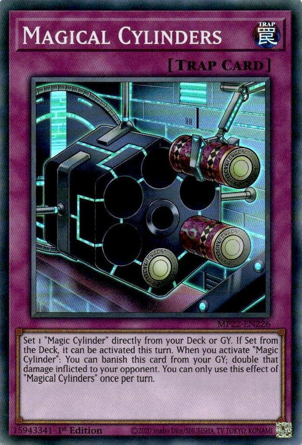 Yugioh Magical Cylinders MP22-EN226 Super Rare 1st Edition LP