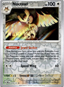 Pokemon Noctowl 078/131 Prismatic Evolutions Reverse Holo NM
