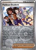Pokemon Paldean Student 086/091 Paldean Fates Reverse Holo NM