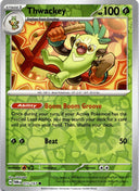 Pokemon Thwackey 015/167 Twilight Masquerade Reverse Holo NM