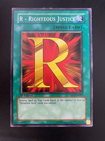 Yugioh R - Righteous Justice YSDJ-EN031 Common 1st Edition MP/LP