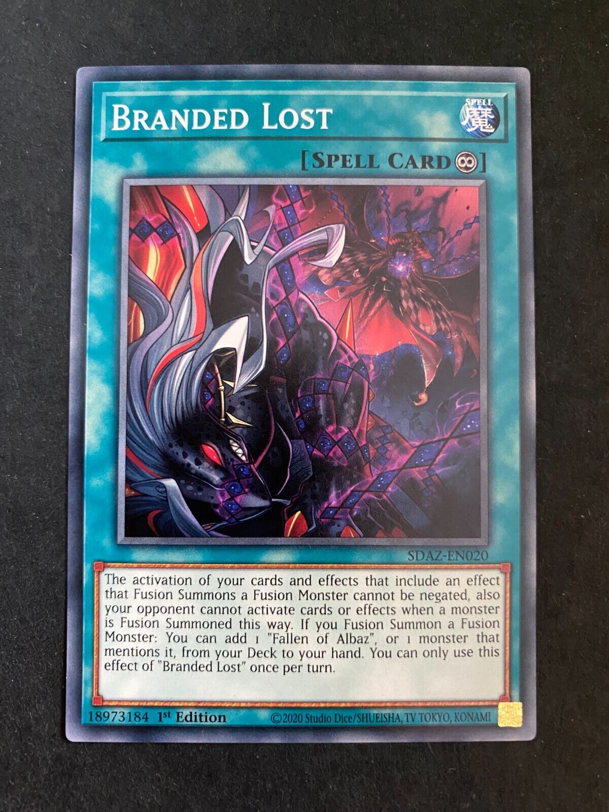 Yugioh Branded Lost SDAZ-EN020 Common 1st Edition NM