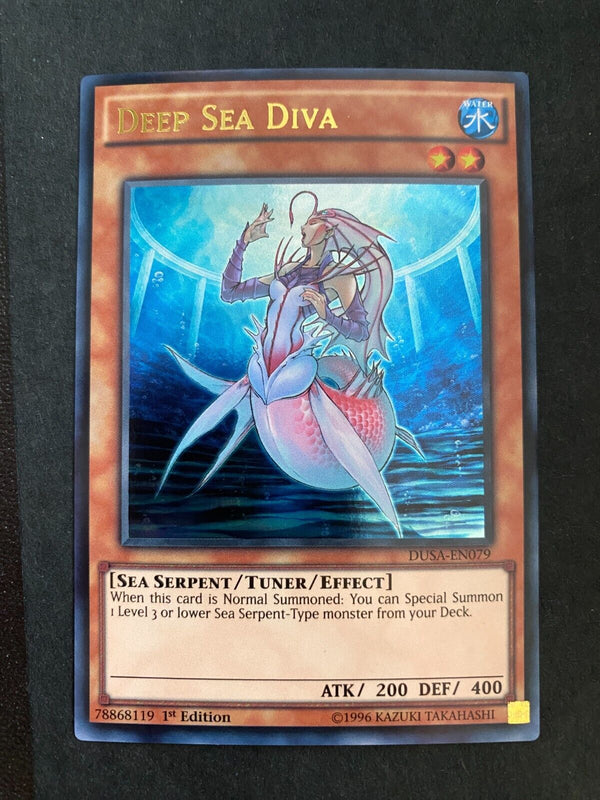 Yugioh Deep Sea Diva DUSA-EN079 Ultra Rare 1st Edition NM