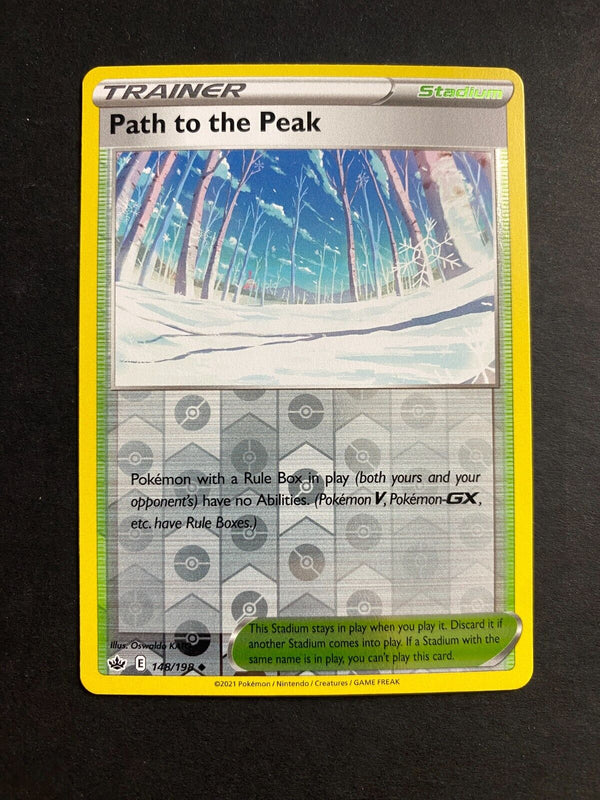 Pokemon Path to the Peak 148/198 Chilling Reign Reverse Holo VLP/NM