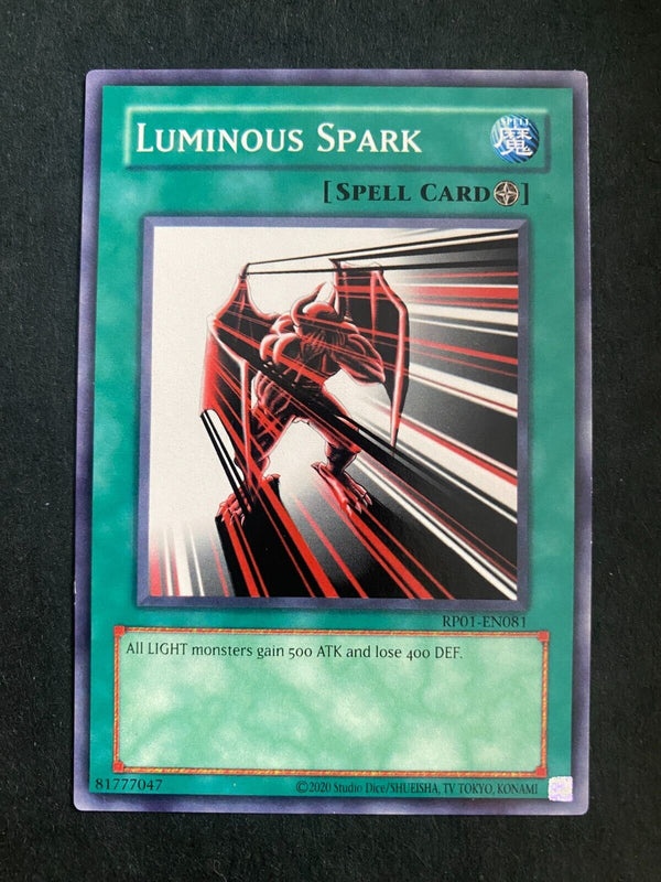 Yugioh Luminous Spark RP01-EN081 Common Retro Pack Reprint NM