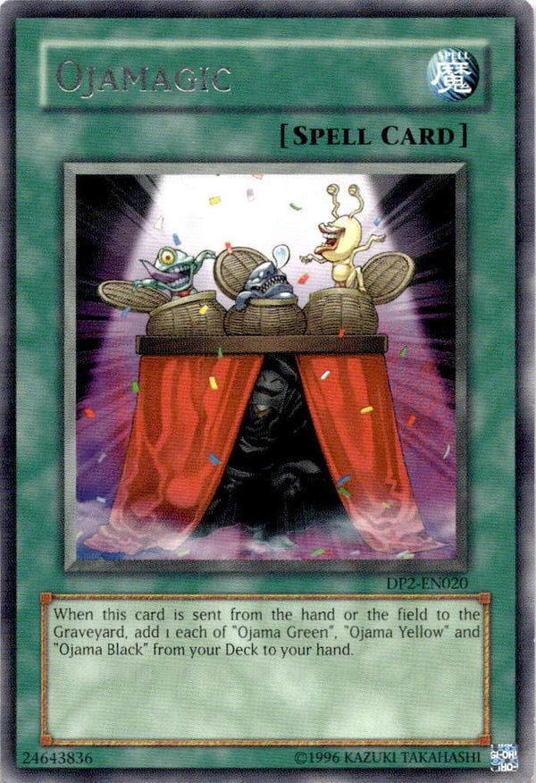 Yugioh Ojamagic DP2-EN020 Rare Unlimited Edition NM