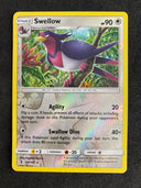 Pokemon Swellow 104/145 Guardians Rising Reverse Holo VLP-NM