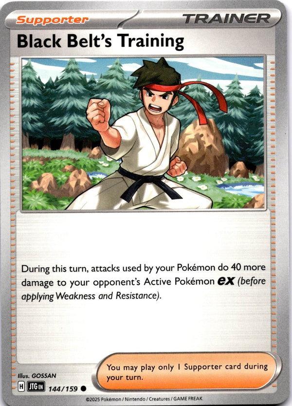 Pokemon Black Belt's Training 144/159 Journey Together Non Holo NM