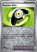 Pokemon Counter Gain 169/191 Surging Sparks Reverse Holo NM