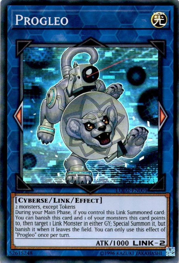 Yugioh Progleo LOD2-EN001 Super Rare Unlimited Edition VLP/NM