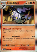 Pokemon Chandelure 038/167 Twilight Masquerade Holo NM