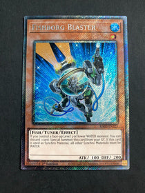 Yugioh Fishborg Blaster RA03-EN225 Platinum Secret Rare 1st Edition NM