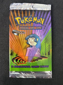 Pokemon Empty Gym Challenge Booster Pack  - Sabrina Art (With Tear)