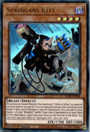 Yugioh Springans Kitt BLTR-EN108 Ultra Rare 1st Edition NM