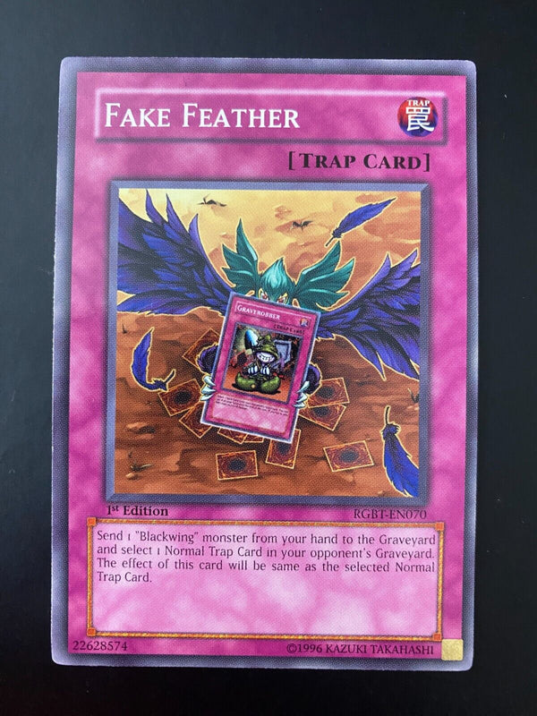 Yugioh Fake Feather RGBT-EN070 Common 1st Edition VLP/NM