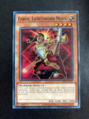 Yugioh Ehren, Lightsworn Monk SDLI-EN011 Common Unlimited Edition NM