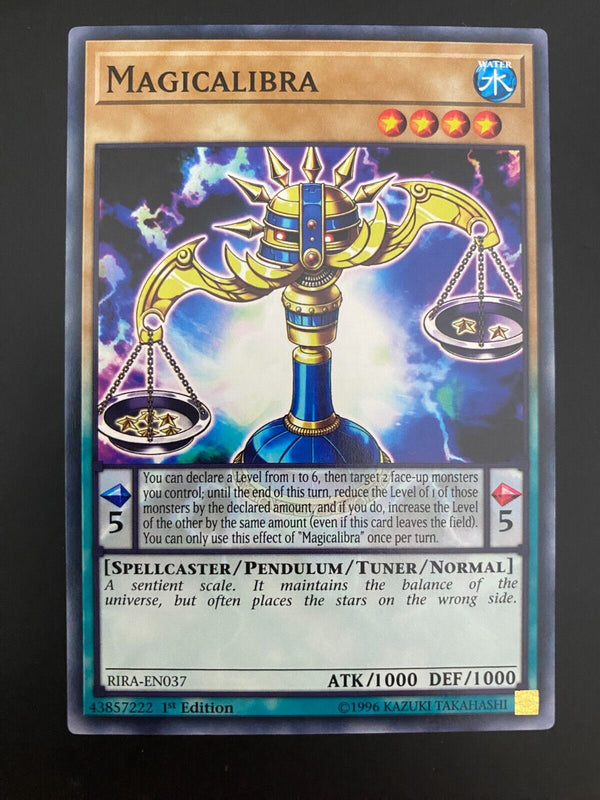 Yugioh Magicalibra RIRA-EN037 1st Edition Common NM