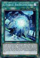 Yugioh S-Force Bridgehead BLVO-EN057 Secret Rare 1st Edition LP