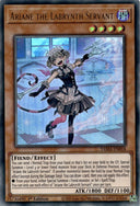 Yugioh Ariane the Labrynth Servant TAMA-EN016 Ultra Rare 1st Edition NM