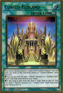 Yugioh Cursed Eldland MGED-EN048 Premium Gold Rare 1st Edition NM