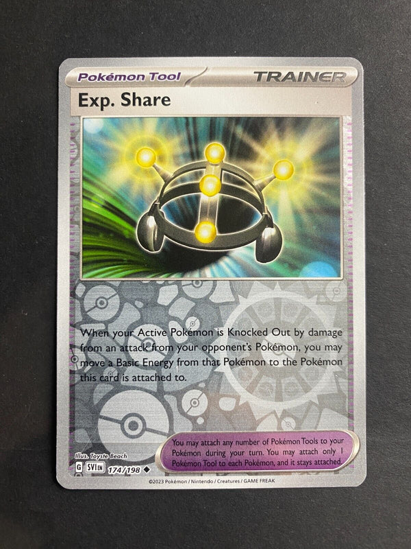 Pokemon Exp. Share 174/198 Scarlet Violet Base Reverse Holo LP