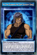 Yugioh No One Suspects the Dark Scorpion Gang! SGX3-ENS17 Common 1st Edition NM