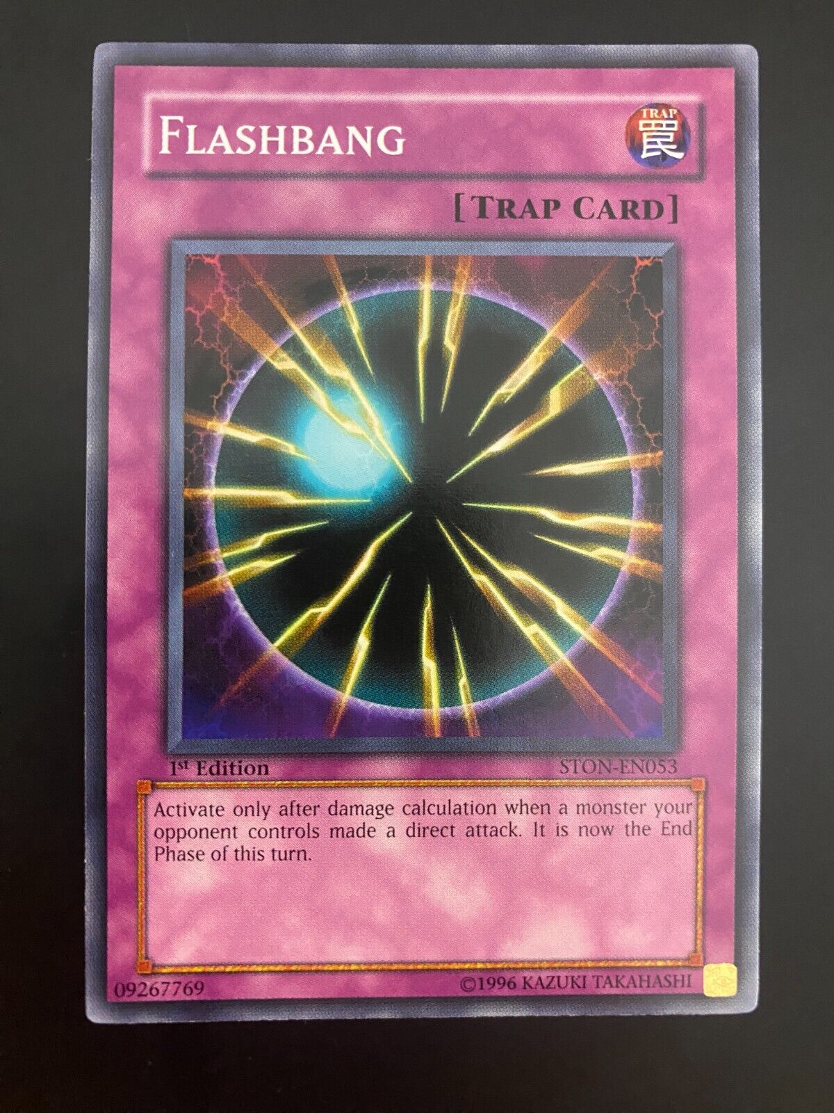 Yugioh Flashbang STON-EN053 1st Edition Common NM