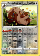Pokemon Greedent 152/192 Rebel Clash Reverse Holo MP