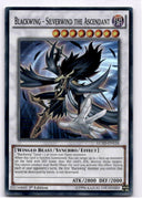 Yugioh Blackwing - Silverwind the Ascendant LC5D-EN134 Super Rare 1st Ed VLP/NM