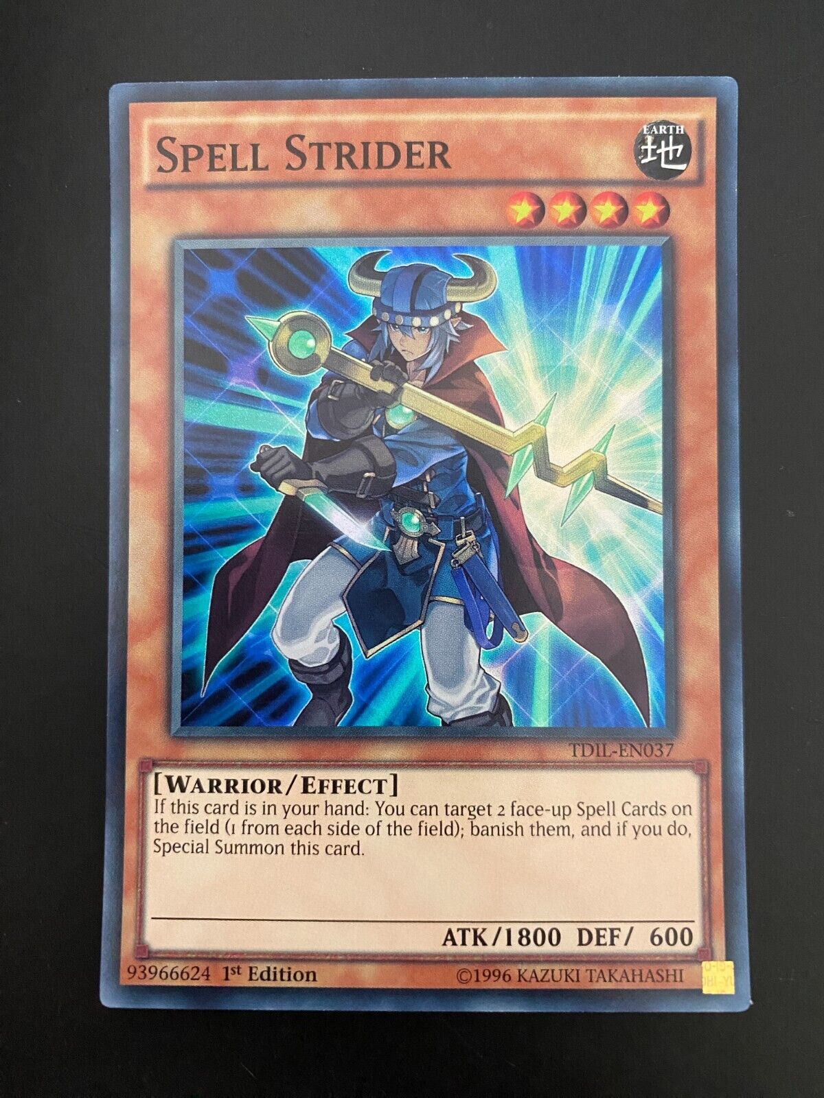 Yugioh Spell Strider TDIL-EN037 Super Rare 1st Edition LP