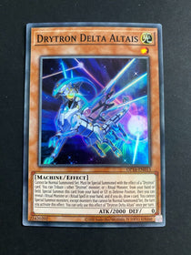 Yugioh Drytron Delta Altais OP16-EN013 Super Rare Unlimited Edition NM