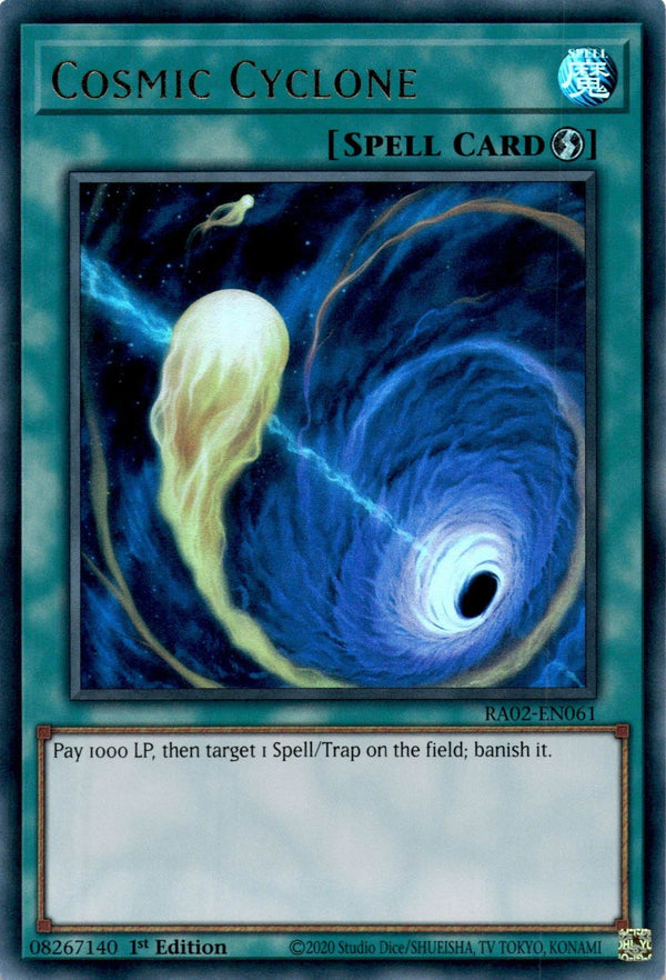 Yugioh Cosmic Cyclone RA02-EN061 Ultra Rare 1st Edition NM