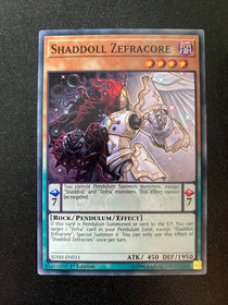 Yugioh Shaddoll Zefracore SDSH-EN011 Common 1st Edition NM