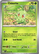 Pokemon Chikorita 008/217 Ascended Heroes Non Holo NM