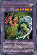 Yugioh Elemental Hero Flame Wingman TLM-EN035 Ultra Rare Unlimitd Ed HP (CREASE)
