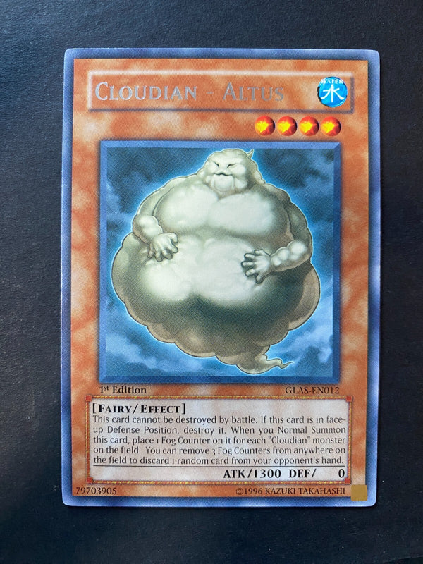 Yugioh Cloudian - Altus GLAS-EN012 Rare 1st Edition MP